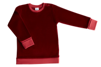 Sweatshirt aus Nicky, Leela Cotton, bordeaux, 116